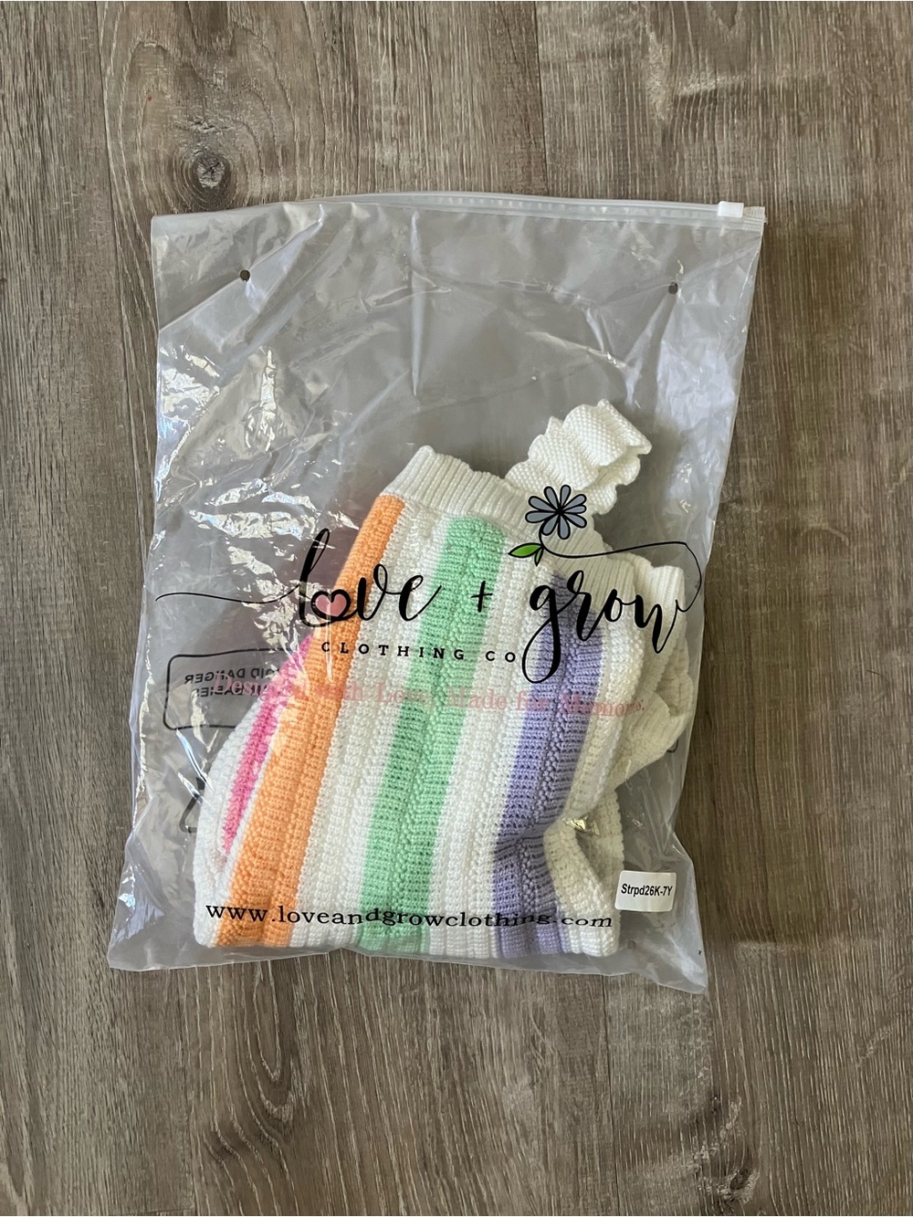 NEW Rainbow Knit Dress 🌈 - Picture 8 of 8
